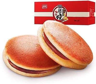 盼盼 铜锣烧 红豆味 糕点 点心 蛋糕 饼干 早餐 小吃 零食 お菓子 1000g/箱（新老包装交替发货）