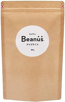 フジッコ Beanus ダイズライス800g（16食） 低糖質 糖質オフ 糖質制限 低カロリー 高たんぱく 大豆たんぱく プロテイン ダイエット プラントベースフード プラントベース ヴィーガン ビーガン