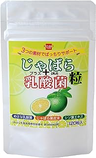 健康フーズ じゃばら＋乳酸菌 粒 120粒