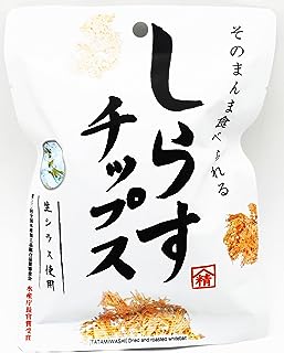 しらすチップス 山精水産 1袋 8g たたみいわし おつまみ 珍味 無添加 低糖質 国産