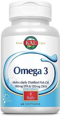 オメガ3 EPA 180mg DHA 120mg[海外直送品]