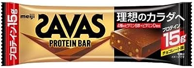 明治 ザバス プロテインバー チョコレート味 X1箱(12入)