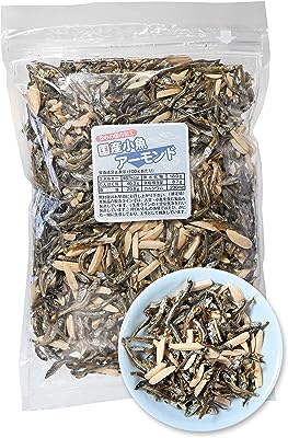 アーモンド小魚 小魚アーモンド【国産小魚使用・国内製造】アーモンドフィッシュ 業務用 煮干し 食べる煮干し イワシ アーモンド 低糖質 お菓子 おつまみ つまみ 珍味 酒のつまみ 千成商会 [つまみ蔵] 500g