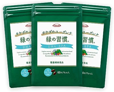 緑の習慣 DHA・EPA 180カプセル入り【健康補助食品】