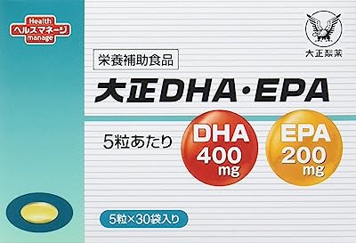 大正製薬 【栄養補助食品】 大正DHA・EPA 〔DHAEPA600㎎ 個別包装〕 30袋