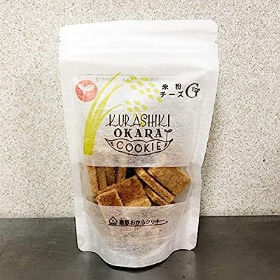 米粉チーズ 1袋(140g) 倉敷おからクッキー たんぱく質・食物繊維たっぷりの国産大豆生おから 小麦粉不使用 グルテンフリー