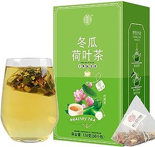 冬瓜ハスの葉 冬瓜荷叶茶 フラワーティー 冬瓜蓮の葉茶 ハスの葉 干し冬瓜片 大麦 甘草 サンザシ 決明子 バラなど原材料を精選配合ハーブ茶 健康茶 ティーバッグ 中国茶 花茶 漢方 自然栽培無添加 無農薬150g(5g*30包)