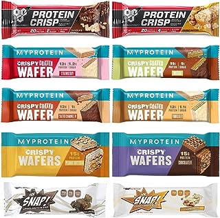 サクサク食感 プロテインバー バラエティパック（Crispy Texture Protein Bar Variety Pack）