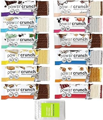 パワークランチ プロテインバー バラエティパック 12 Bars（Power Crunch Protein Bar Variety Pack 12 Bars）