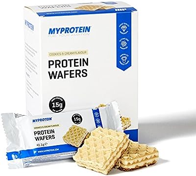 マイプロテイン（MYPROTEIN） プロテイン ウエハース（PROTEIN WAFERS）クッキー＆クリーム【COOKIES ＆ CREAM FLAVOUR】