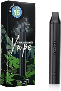 CANNAXIA 高濃度CBD15% 600mg配合 使い捨て 電子タバコ 日本製リキッド 約800回吸引 (OG KUSH, CBD15%)