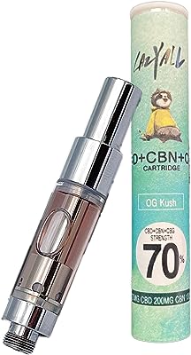 LAZY ALL CBD CBG CBN 電子タバコ Vape ベイプ 用 リキッド [高濃度 CBD 70% ニコチンなし タールなし THCなし CBDアイソレート 禁煙 ] (OGクッシュ (リキッド))