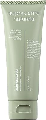 スプラカルナナチュラルズ 歯磨きジェル80g 天然由来成分100% 歯磨き粉 無添加 フッ素 研磨剤 発泡剤 不使用